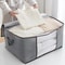 Non Woven Quilt Storage Bag Large Capacity Clothing Organizer Dustproof Portable Cotton Pouch 3