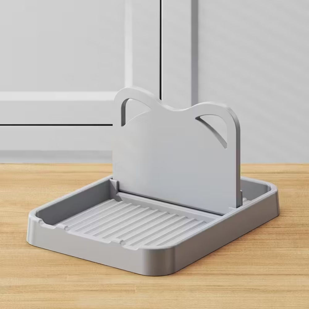 Pot Lid Rack And Spoon Rack Kitchen Counter Spoon Rack MultiPurpose Silicone Rack To Keep The Count 5