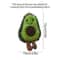 Cute Avocado Plush Toy For Dogs Funny Cat Toys Daily Companion Hanging Chain 4
