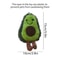 Cute Avocado Plush Toy For Dogs Funny Cat Toys Daily Companion Hanging Chain 4