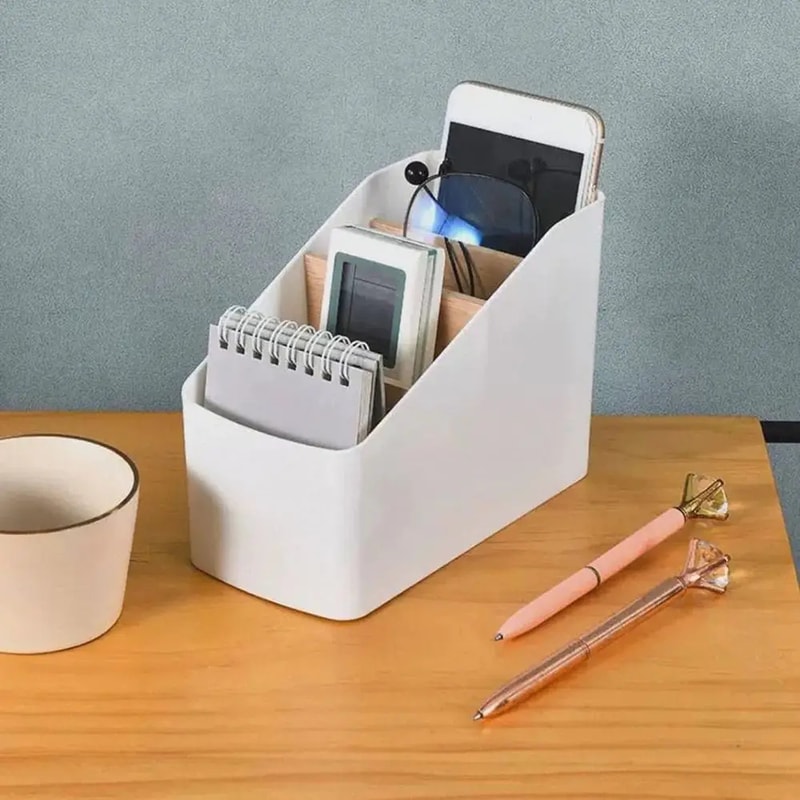 Multipurpose Desktop Storage Box For TV Remotes Remote Control Organizer For Living Room Bedroom Ta 1