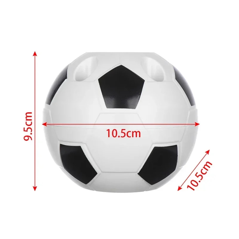 Football Shape Desktop Decoration Pen Holder Multifunctional Storage Box For Students 6