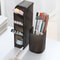 Large Capacity Matte Transparent Plastic Pen Holder For Desk Organization And Stationery Storage Fo