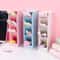 Macaron Color Grid Desktop Organizer Pen Holder Pencil Makeup Brush Storage Box School Stationery 2