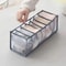 Home Underwear Bra Sock Cabinet Compartments Underwear Storage Box Fabric Mesh Partition Drawer Sty 6