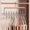 Wave Wardrobe Drying Rack Multifunctional Hanger Storage For Underwear Vest Solid Wood Hook For Hom 3