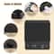 Digital Kitchen Scale With Timer Drip Coffee Scale LED Display Food Weight Scale USB Charging 2