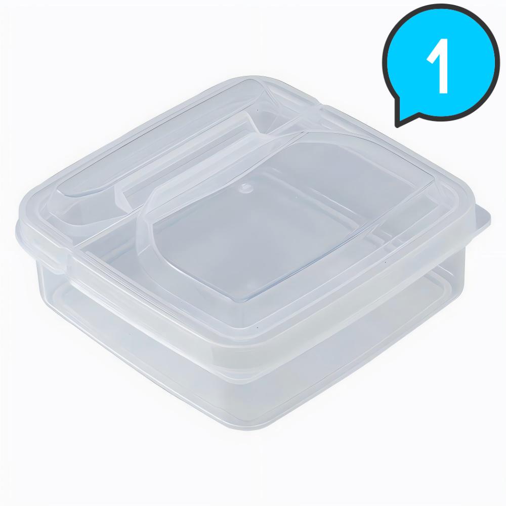 Refrigerator Butter Cheese Storage Box Fruit And Vegetable Sauce Container Transparent Box For Goin 6