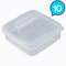 Refrigerator Butter Cheese Storage Box Fruit And Vegetable Sauce Container Transparent Box For Goin 8