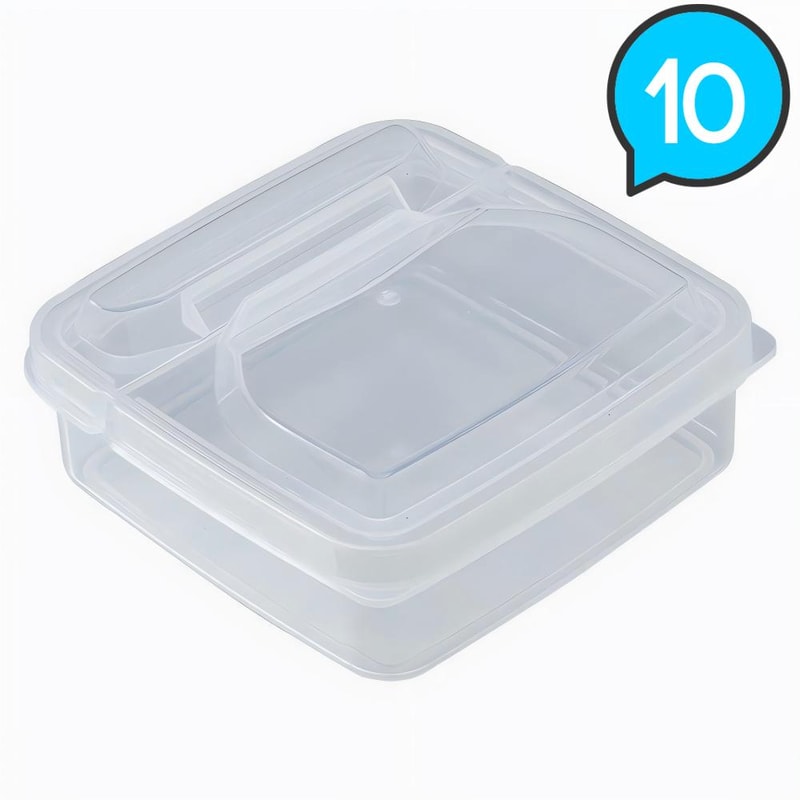 Refrigerator Butter Cheese Storage Box Fruit And Vegetable Sauce Container Transparent Box For Goin 8