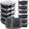 Microwave Safe Food Storage Boxes With Lids Refrigerator Containers Stackable 0