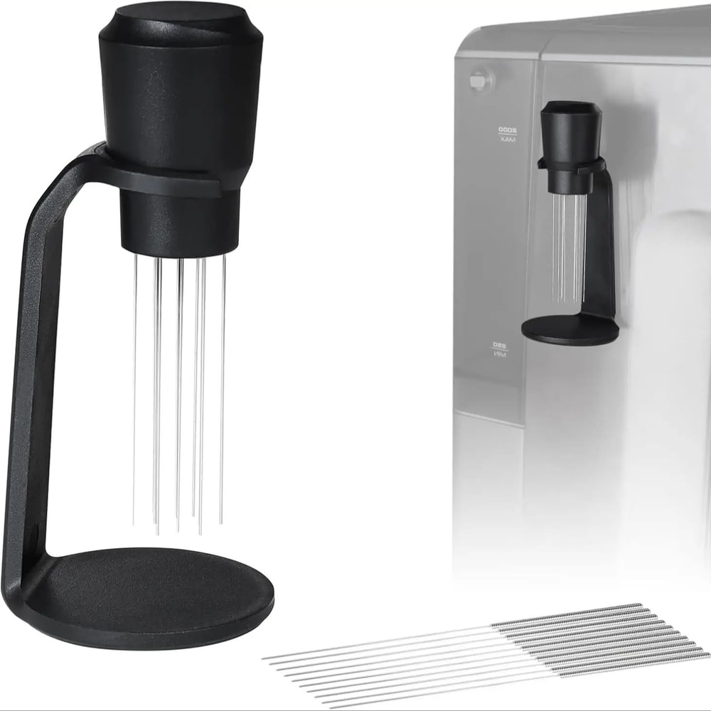 WDT Tool For Breville Barista Espresso Machine Upgraded With Powerful Magnet And Replacement Needle 0