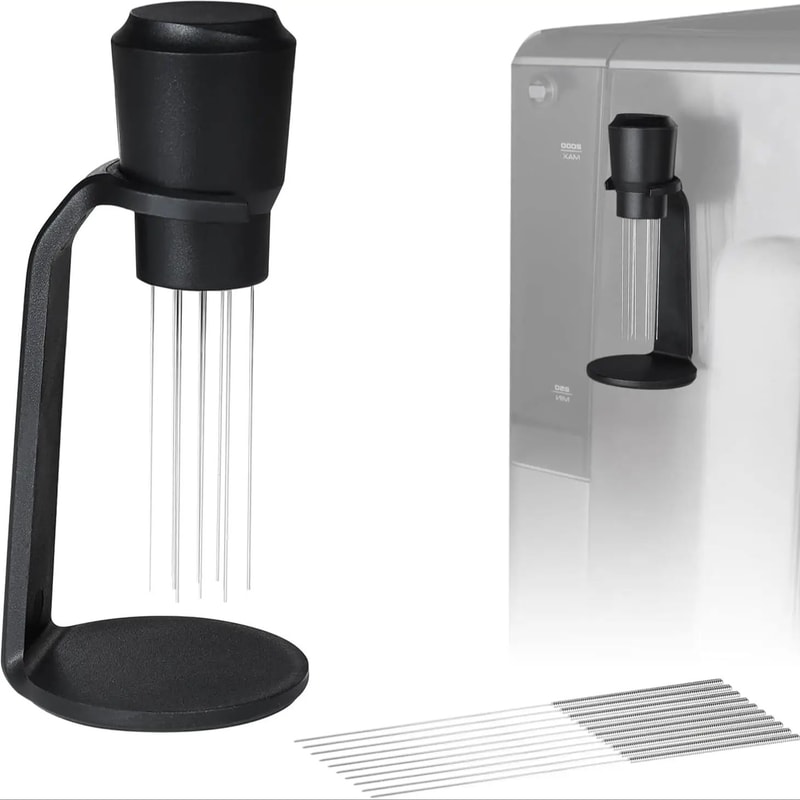 WDT Tool For Breville Barista Espresso Machine Upgraded With Powerful Magnet And Replacement Needle 0