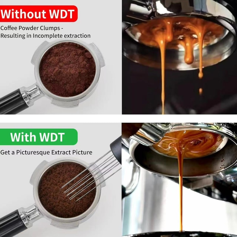 WDT Tool For Breville Barista Espresso Machine Upgraded With Powerful Magnet And Replacement Needle 1