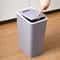 Plastic Wastebasket With Popup Lid Bathroom Trash Can Small Garbage Can For Toilet Bedroom Living R