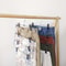 Stainless Steel Seamless Hanger MultiFunctional NonSlip Pants Rack Creative Simple Storage Skirt Ra 1