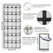24 Mesh Pocket Wall Mounted Door Back Organizer For Shoe Storage Space Saver Rack 2