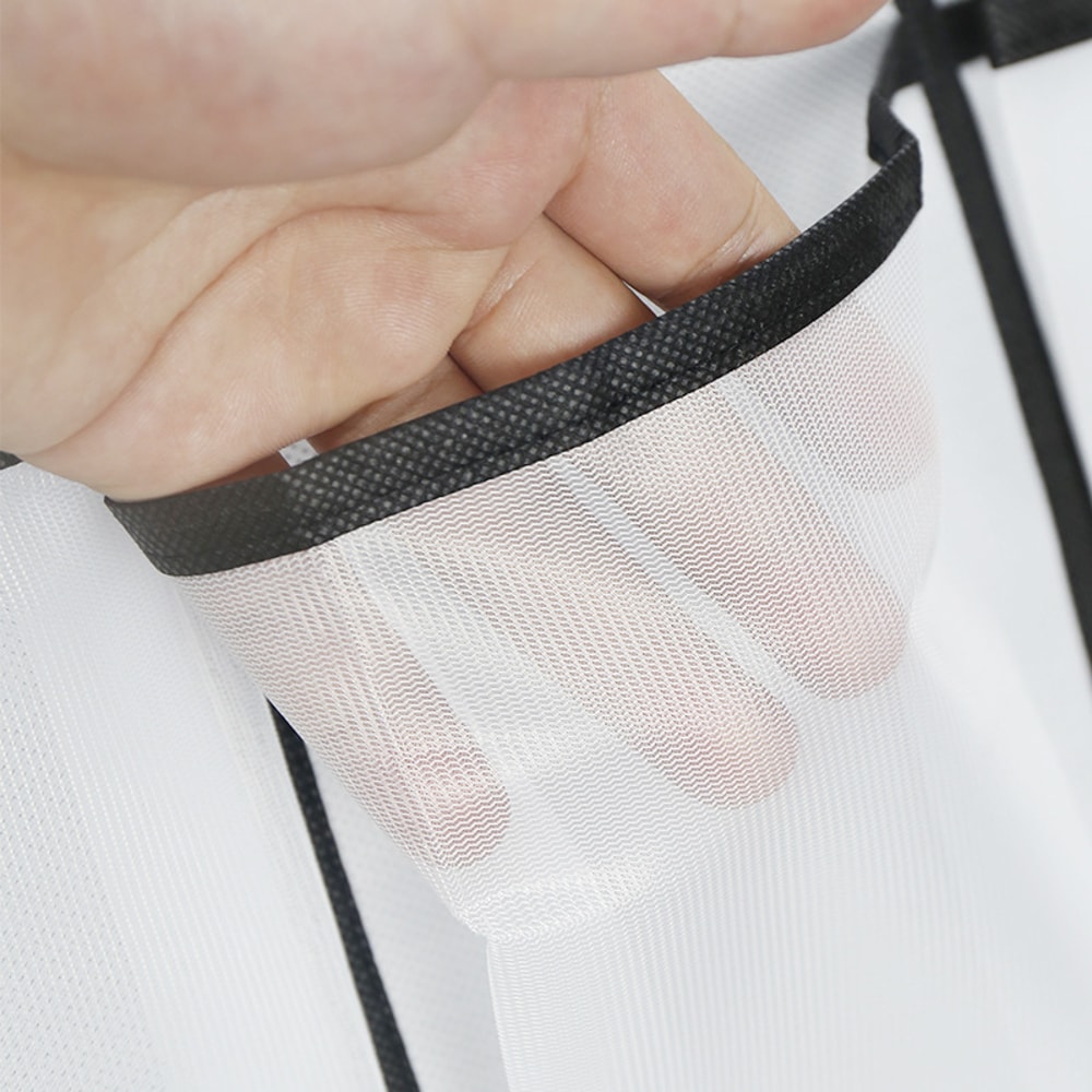 24 Mesh Pocket Wall Mounted Door Back Organizer For Shoe Storage Space Saver Rack 4