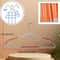 Sturdy And Durable Set Of Nonslip Clothes Hangers With Rotating Hook For Home Organization 1