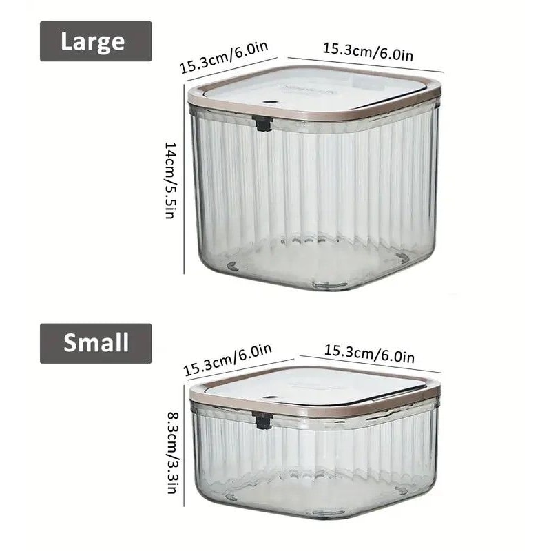 Transparent Desktop Storage Box Laundry Detergent Dispenser For Beads Stain Remover 6
