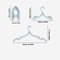 Portable Foldable Clothes Hanger Travel Rack Multifunctional Hanging Storage For Home Business Trip 5