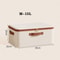 Closet Organizer Container With Handle And Zipper Foldable Clothes Storage Box Washable For Wardrob 7
