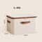 Closet Organizer Container With Handle And Zipper Foldable Clothes Storage Box Washable For Wardrob 8