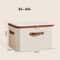 Closet Organizer Container With Handle And Zipper Foldable Clothes Storage Box Washable For Wardrob 9