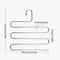 MultiLayer Pants Storage Rack Stainless Steel FiveLayer Hanger Home MultiFunctional Pants Organizer 4