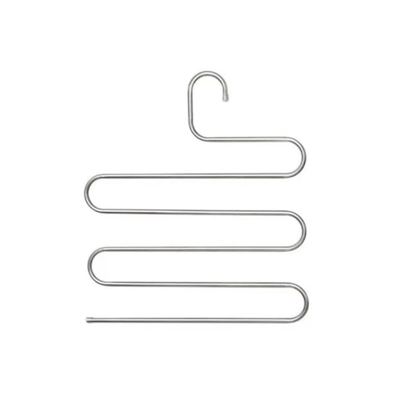 MultiLayer Pants Storage Rack Stainless Steel FiveLayer Hanger Home MultiFunctional Pants Organizer 5