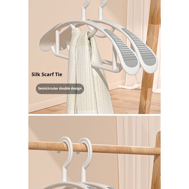 Plastic Drying Rack, Household Non-slip Hanger with Thick and Wide Shoulders for Clothes