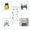 Creative Stainless Steel MultiFunctional Hanger NonSlip Metal Pants Rack Simple Storage Skirt Rack 1