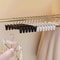 Space-Saving Pants Hangers with Adjustable Clips for Clothes Jeans Skirt