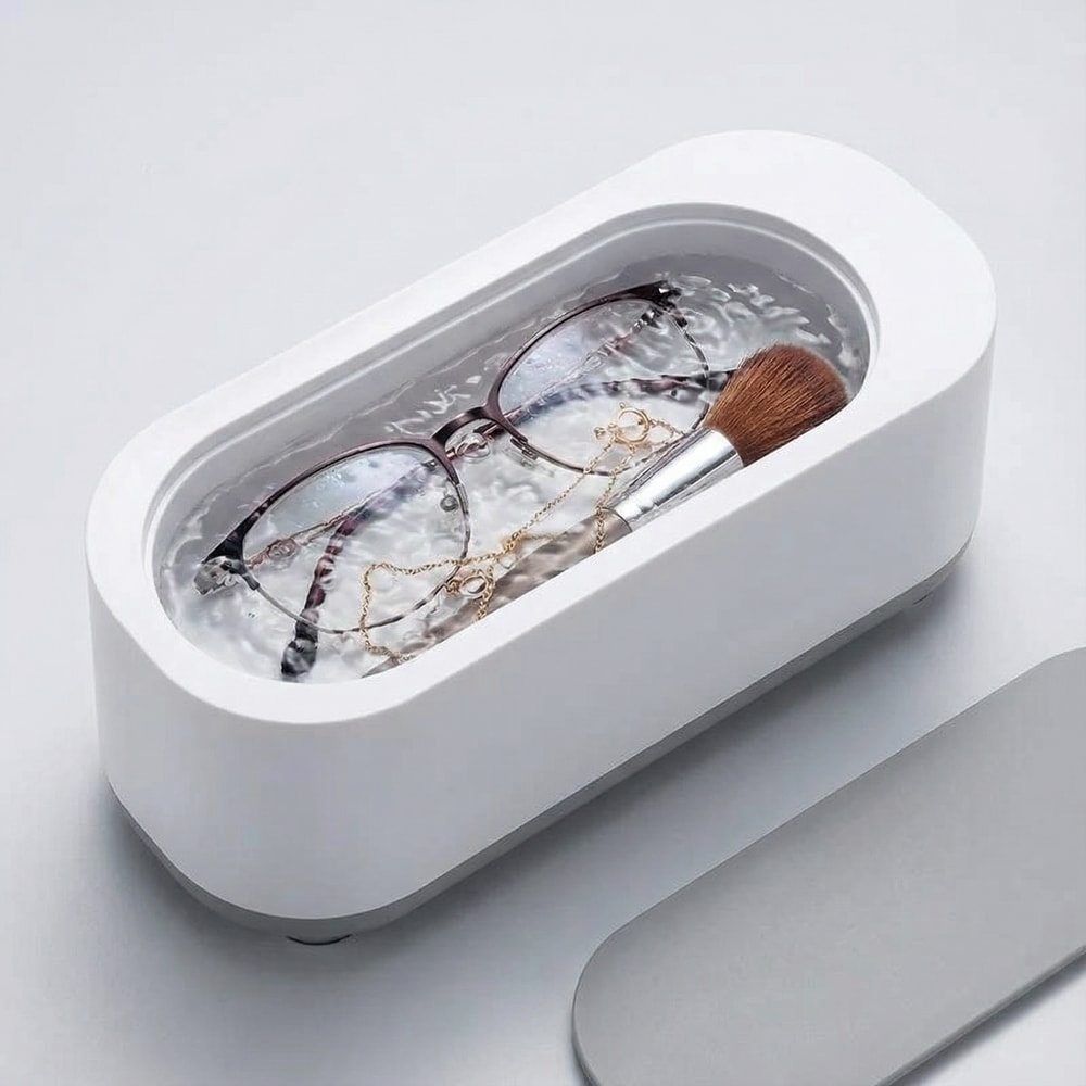 Vibration Cleaning Machine Multifunctional Cleaner For Jewelry Watches Teeth Contact Lenses 0