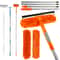 Rotatable Window Mop Extendable Cleaning Tools Set Household Squeegee Wiper Dust Brush New 0