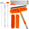 Rotatable Window Mop Extendable Cleaning Tools Set Household Squeegee Wiper Dust Brush New 0