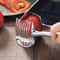 Handheld Kitchen Fruit Slicer Stainless Steel Tomato Onion Orange Lemon Cutter Kitchen Item Cutting 5