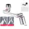 Swivel Robotic Arm Faucet Extender Stainless Steel Universal Kitchen Sink Aerator Water Flow Mode 8