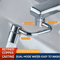 Stainless Steel Kitchen Faucet Extender Rotating Sink Accessory Splash Proof Universal Dualmode Bat 4