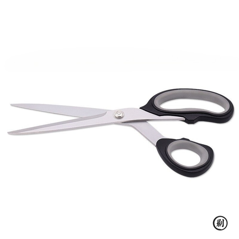 Steak Kitchen Scissors Black Gray Stainless Steel Barbecue Scissors Household Kitchen Tools 5