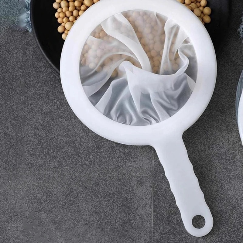 Ultra Fine Mesh Strainer Spoon Washable Nylon Filter Kitchen Tea Coffee Juice Colander 0