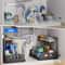 Drawer Pull Out Cabinet 2 Tier Under Sink Organizer Sliding Basket MultiPurpose Sink Storage For Ba 2