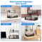 Drawer Pull Out Cabinet 2 Tier Under Sink Organizer Sliding Basket MultiPurpose Sink Storage For Ba 4