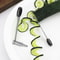 Handheld Spiral Slicer, Vegetable Spiral Knife, Stainless Steel Curler, Cucumber Carrot Potato Kitchen Tool