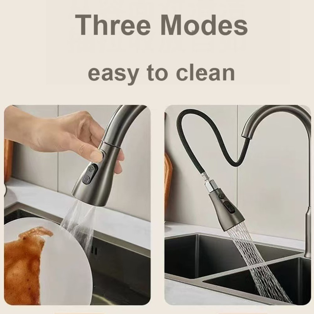 Kitchen Faucet Sprayer Nozzle Modes Replace Bathroom Basin Sink Shower Spray Head Connection 2