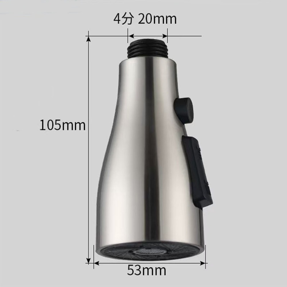 Kitchen Faucet Sprayer Nozzle Modes Replace Bathroom Basin Sink Shower Spray Head Connection 5