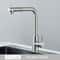 Stainless Steel Pull Out Kitchen Sink Faucet Hot Cold Water Mixer Tap With Two Mode Stream Sprayer 5