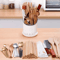 Chopsticks Tube With Drain Plate Kitchen Storage Holder Tableware Organizer Rack Home Kitchen Stora 2