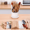 Chopsticks Tube With Drain Plate Kitchen Storage Holder Tableware Organizer Rack Home Kitchen Stora 2