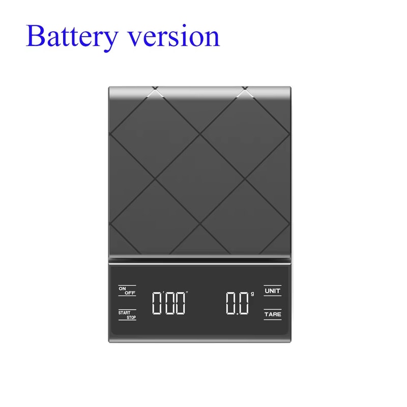 High Precision Digital Kitchen Weight Grams Scale With Timer Portable Coffee Balance for Food Espresso Tools